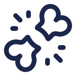 Bone Broken SVG Icon